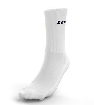 SKARPETY SPORTOWE ZEUS RELAX BASSA BIAŁE 41 42 43 44