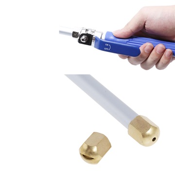 ДЛИННАЯ напорная трубка для шланга Water Jet 76 см для полива и промывки