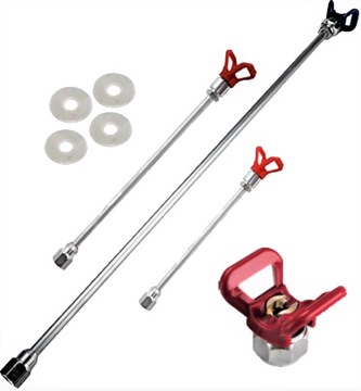 Удлинитель для покраски 30 см + 50 см + БЕСПЛАТНЫЕ ПОДАРКИ Насадка-пистолет RAC X V