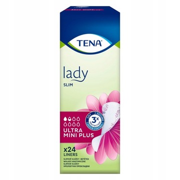 Wkładki TENA Lady Slim Ultra Mini Plus 24 szt