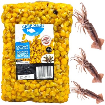 Kukurydza naturalna ORZECH TYGRYSI 1kg Carp Seeds gotowe ziarna wędkarskie