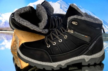 МУЖСКИЕ ЗИМНИЕ УТЕПЛЕННЫЕ БОТИНКИ, СПОРТИВНЫЕ СНЕЖНЫЕ БОТИНКИ, ДУШКА, ТУРИСТИЧЕСКИЕ