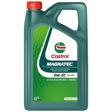 CASTROL OLEJ SILNIKOWY MAGNATEC 0W-20 GSX/DSX 5L