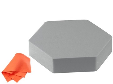 Kostka Hex FreePower 9cm foto GRAY props SZARY