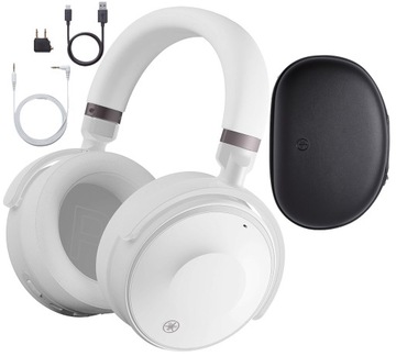 SŁUCHAWKI BEZPRZEWODOWE WOKÓŁUSZNE YAMAHA YH-E700A BT 5.0 ANC + ETUI BIAŁE