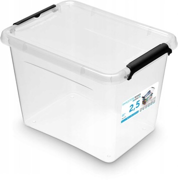 Organizer box plastikowy pojemnik pudło 2,5l
