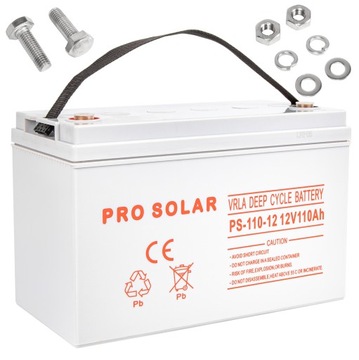 AKUMULATOR SOLARNY DO FOTOWOLTAIKI UPS 12V 110Ah DEEP CYCLE