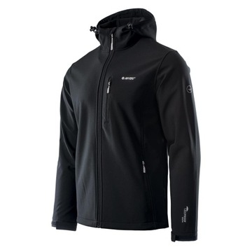 Kurtka Softshell Męska CAEN BLACK - Rozmiar L