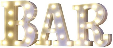 БУКВЫ СВЕТОДИОДНЫЕ БУКВЫ СВЕТЯЩИЕСЯ БЕЛЫЕ 3D НАПИСЬ 22СМ