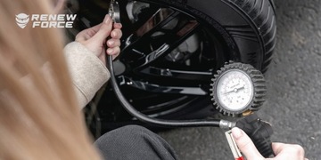 ПИСТОЛЕТ ДЛЯ НАКАЧАНИЯ ШИН С МАНОМЕТРОМ 12 БАР, СЛИВНЫМ КЛАПАНОМ, ЧАСАМИ, БОЛЬШОЙ XL