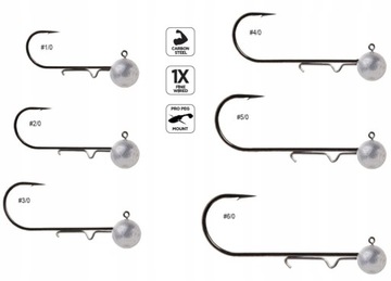 GŁÓWKA JIGOWA SAVAGE GEAR BALL JIGHEAD # 5/0 5g
