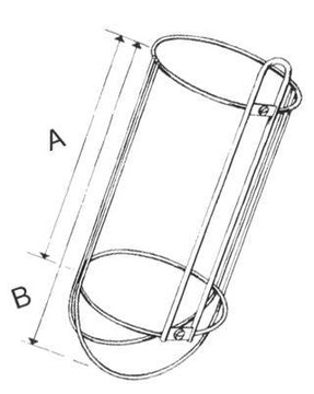 КОРЗИНА ДЛЯ ЯХТЫ, 170 ММ, НЕРЖАВЕЮЩАЯ НЕРЖАВЕЮЩАЯ