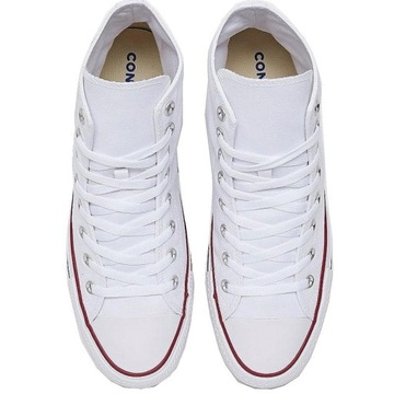 Converse buty trampki białe wysokie Hi All Star M7650 37