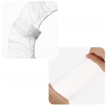 ГОРШОК 500 ШТ. ОДНОРАЗОВАЯ КРЫШКА РУЛЯ АВТОМОБИЛЯ ПЛАСТИКОВАЯ ГИБКАЯ ТЯГА HAN