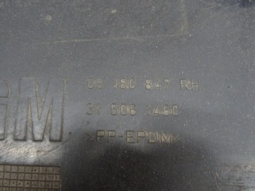 OPEL SIGNUM PODBĚH PRAVÝ ZADNÍ