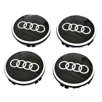 DYNAMICZNE KAPSLE DEKIELKI OBROTOWE ZNACZKI AUDI