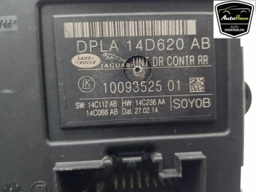 LAND ROVER RANGE SPORT L494 2014 ŘÍZENÍ