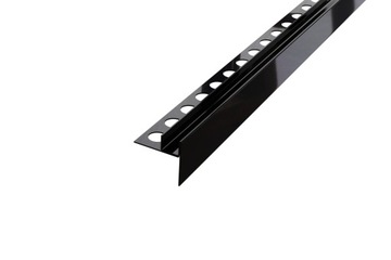 LISTWA SPADKOWA DO SZYBY CZARNY POŁYSK LEWA 120cm