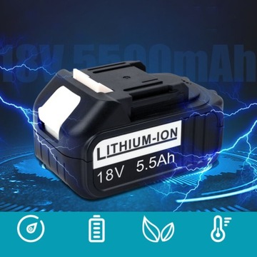 АККУМУЛЯТОРНЫЙ ПНЕВМАТИЧЕСКИЙ УДАРНЫЙ КЛЮЧ 1/2 ДЮЙМА 650 Нм С 2 АККУМУЛЯТОРАМИ 18 В