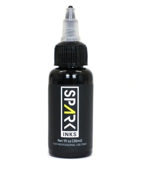 TUSZ DO TATUAŻU CZARNY 15 ml TATTOO INK SPARK