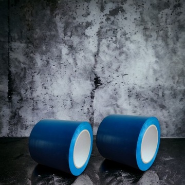 ЛЕНТА ПВХ виниловая маркировочная СИНЯЯ РЕМОНТНАЯ МАРКИРОВКА 100/33М