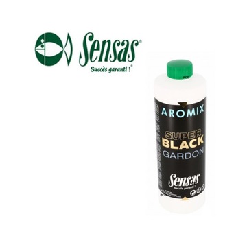 Sensas Aromix Super Black Gardon 500ml