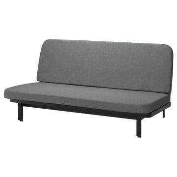 IKEA NYHAMN rozkładana sofa 3-os. jasny szary
