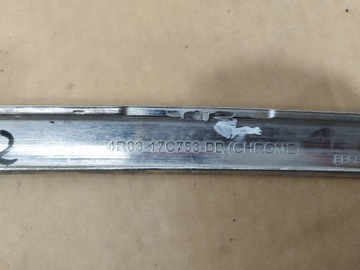 LIŠTA CHRÓM LEVÝ NÁRAZNÍK PŘEDNÍ JAGUAR S-TYPE FACELIFT 04-08