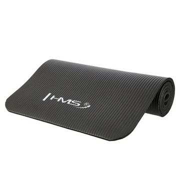 Коврик для упражнений HMS FITNESS, нескользящий, МЯГКИЙ, ТОЛСТЫЙ, удобный, 183x61x1,5