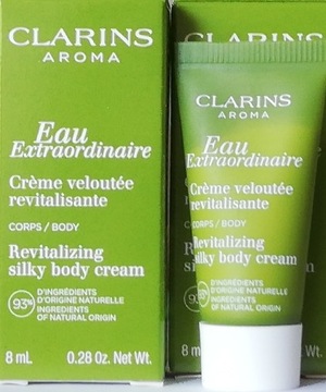 CLARINS REVITALIZING SILKY BODY CREAM 8 ml.(80)