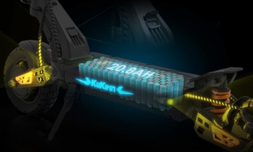 Взрослый электромобиль Kukirin G2 Master 2000Вт 52В 20.8Ач 60км/ч 10
