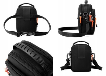 Мужская спортивная сумка, поясная сумка, женская сумка через плечо, ручка, черный ремешок