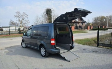 Volkswagen Caddy III Furgon 1.6 102KM 2010 Volkswagen Caddy 1.6B MPI Maxi Rampa Dla Niepelnosprawnych 135 TYS KM Spro, zdjęcie 22