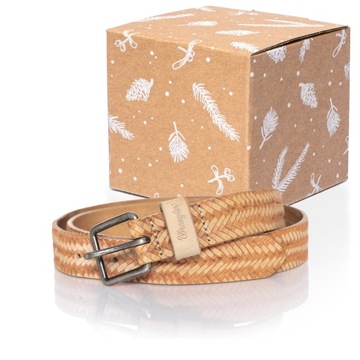 Damski pasek Wrangler BRAIDING BELT 90