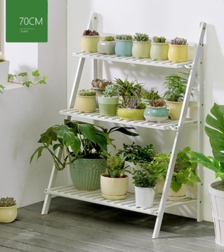 БАМБУКОВАЯ ЛЕСТНИЦА ПОДСТАВКА ДЛЯ ЦВЕТОВ