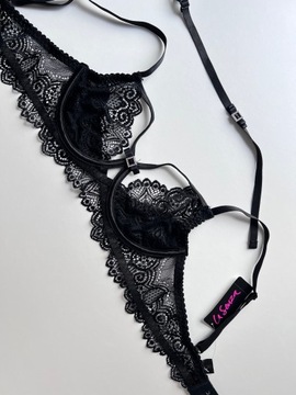 La Senza stanik bralet koronka + choker S 32 B