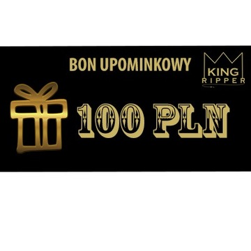 Bon upominkowy INTERNETOWY SKLEP WĘDKARSKI 100 zł