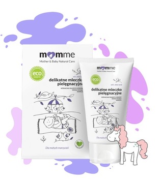 MOMME Delikatne mleczko pielęgnacyjne 150ml
