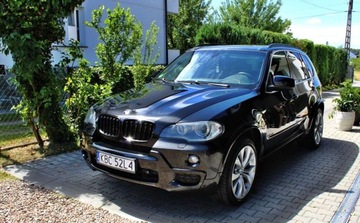 BMW X5 E70 SUV 3.0 sd 286KM 2008 BMW X5 3.0 SD Bi-Xenony Skorzana Tapicerka Na...