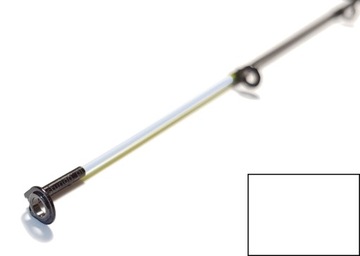 SZCZYTÓWKA do feedera BARDZO MIĘKKA biała 2,4mm