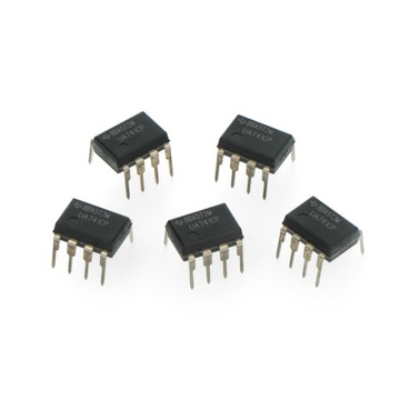 Wzmacniacz operacyjny LM741C (UA741C) - 5szt.