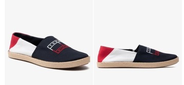 Tommy Hilfiger Espadryle Color Block granat r.40