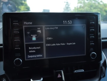 Toyota Corolla XII TS Kombi 1.8 Hybrid 122KM 2019 Toyota Corolla 1.8 Hybrid, Salon Polska, zdjęcie 11