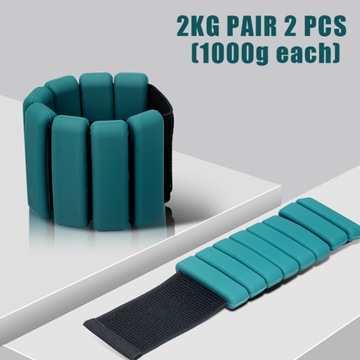 Legginsy z obciążeniem Opaska na nadgarstek Worki z piaskiem Fitness Running