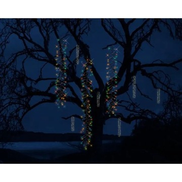 Kaskada świetlna dekoracje 480LED multikolor 200cm