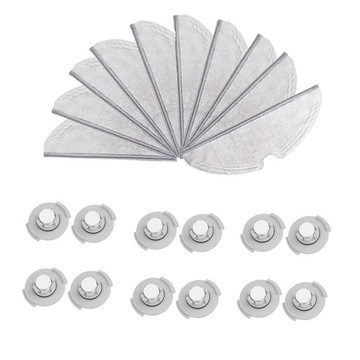 Сменные подушечки для швабры/аксессуары, 22 шт./упак. + фильтры для резервуара для воды для/