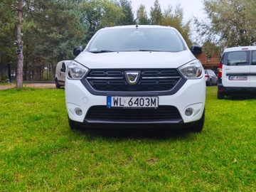 Dacia Lodgy Minivan Facelifting 1.6 SCe 102KM 2019 DACIA LODGY 1.6 LPG, 80kW, SALON PL,I WŁAŚCICIEL, SERWIS ASO, FV VAT,7-osób, zdjęcie 4