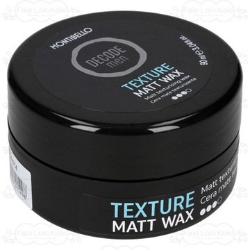 Montibello Decode Men Texture 90ml wosk matowy
