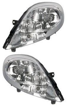 REFLEKTORY LAMPY OPEL VIVARO A 06-15 TYC KOMPLET
