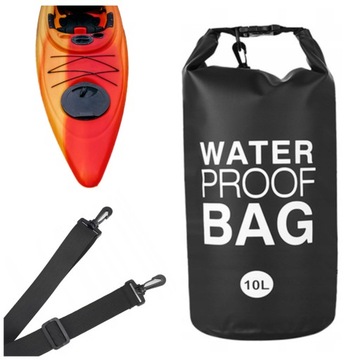 Водонепроницаемая туристическая сумка, 15 л, каяк, надувная лодка, водонепроницаемая сумка